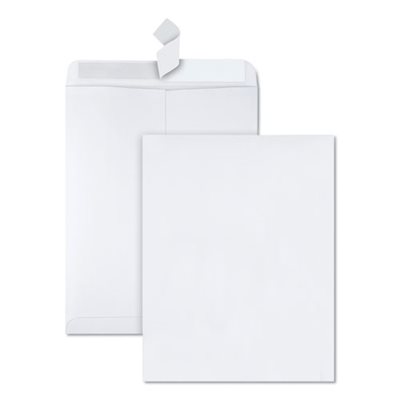 Redi Strip Catalog Envelope, 10 x 13, White, 100 / Box