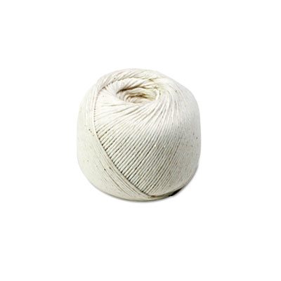 White Cotton 10-Ply (Medium) String in Ball, 475 Feet