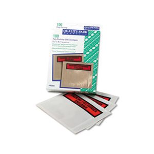 Top Print Self Adhesive Packing List Envelope, 5 1 / 2 x 4 1 / 2, 100 / Box