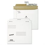 Recycled Redi Strip Economy Disk Mailer, 7 1 / 2 x 6 1 / 16, White, 100 / Carton