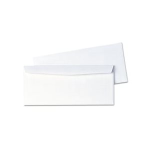 Business Envelope, #10, 4 1 / 8 x 9 1 / 2, White, 1000 / Box