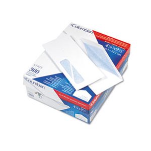 Poly Klear Insurance Form Envelopes, #10, 4 1 / 8 x 9 1 / 2, White, 500 / Box