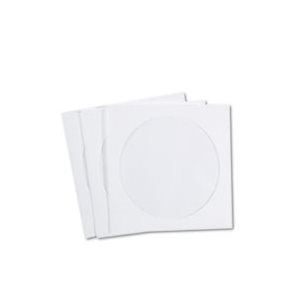 CD / DVD Sleeves, Moisture-Resistant TYVEK Material, 100 / Box