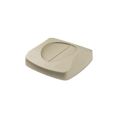 Swing Top Lid for Untouchable Recycling Center, 16" Square, Beige