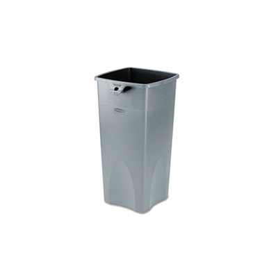 Untouchable Square Container, 23gal, Gray