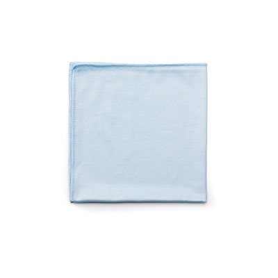 Reusable Cleaning Cloths, Microfiber, 16 x 16, Blue, 12 / Carton