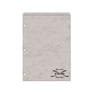 Porta Desk Notebook, College / Margin Rule, 8 1 / 2 x 11 1 / 2, White, 80 Sheets