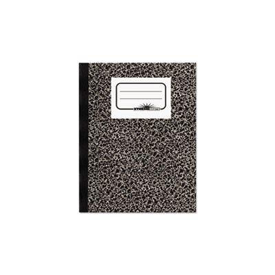 Composition Book, Wide / Margin Rule, 10 x 7 7 / 8, White, 80 Sheets