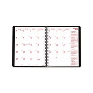 Essential Collection 14-Month Ruled Planner, 8 7 / 8 x 7 1 / 8, Black 2023-2025