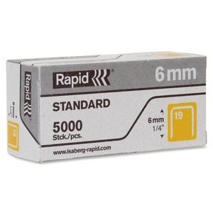 STAPLES, FINE WIRE 1 / 4" BX / 5000