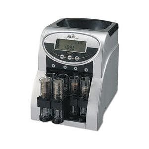 Fast Sort FS-2D Digital Coin Sorter, Pennies Through Quarters