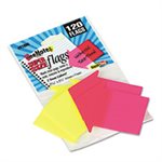 SeeNotes Transparent-Film Arrow Page Flags, Neon Assorted, 60 / Pad, 2 Pads