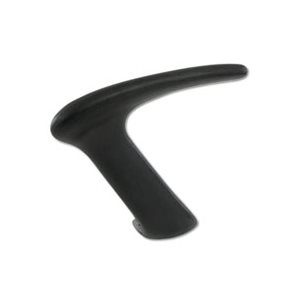 Fixed L Arms for Uber Big & Tall Chairs, Black