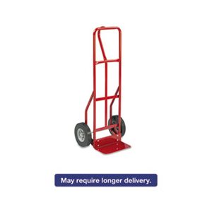 Two-Wheel Steel Hand Truck, 500lb Capacity, 18w x 47h, Red