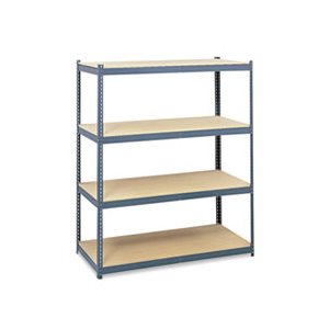 Steel Pack Archival Shelving, 69w x 33d x 84h, Gray