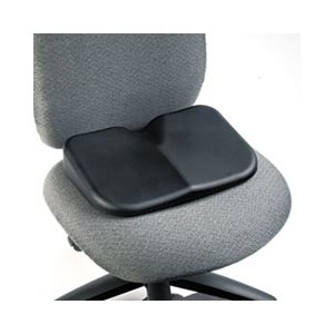 Softspot Seat Cushion, 15-1 / 2w x 10d x 3h, Black