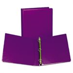 Fashion View Binder, Round Ring, 11 x 8-1 / 2, 1" Capacity, Purple, 2 / Pack