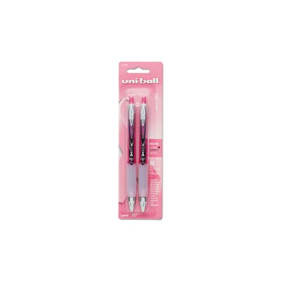 Signo 207 Retractable Gel Pen, Black Ink, 0.7mm, 2 / Pack