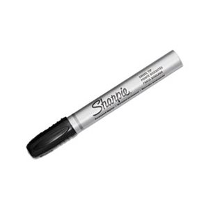 Pro Permanent Marker, Chisel Tip, Black, Open Stock, Dozen