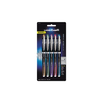 VISION ELITE BLX Series Rollerball Pen, .5 mm, Assorted, 5 / ST