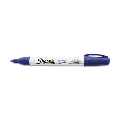 PERM PAINT MARKER, MED PT, BLUE