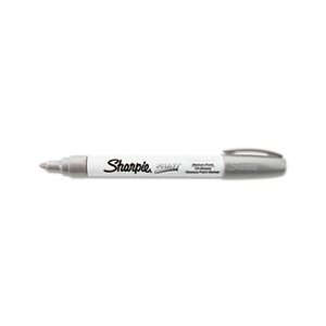 Permanent Paint Marker, Medium Point, Silver