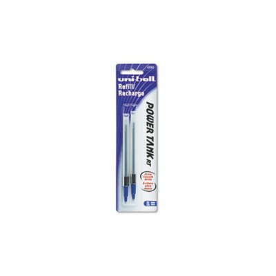 Refill for uni-ball Power Tank RT Ballpoint, Bold, Blue Ink, 2 / Pack