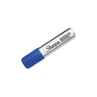 Magnum Oversized Permanent Marker, Chisel Tip, Blue