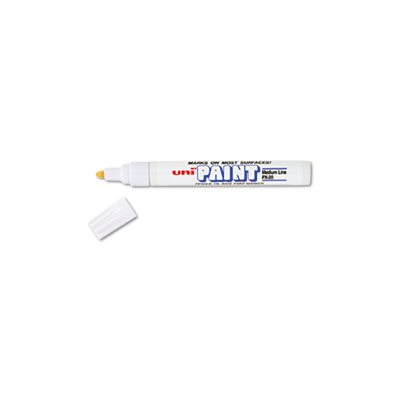 uni-Paint Marker, Medium Point, White