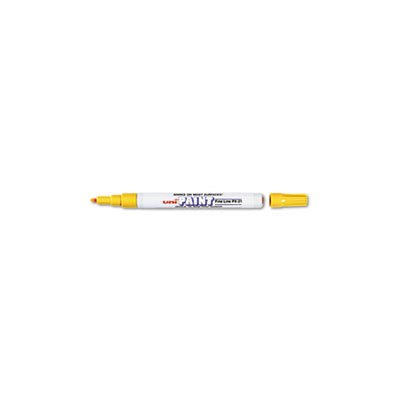 uni-Paint Marker, Fine Point, Yellow