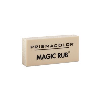 MAGIC RUB Art Eraser, Vinyl, Dozen