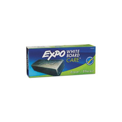 Dry Erase Eraser, Soft Pile, 5 1 / 8w x 1 1 / 4h