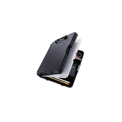 WorkMate II Storage Clipboard, 1 / 2" Capacity, Holds 8-1 / 2w x 12h, Black / Charcoal