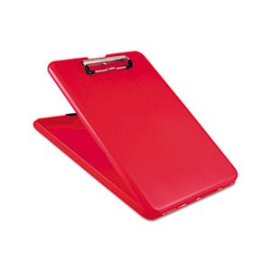 SlimMate Storage Clipboard, 1 / 2" Clip Cap, 8 1 / 2 x 11 Sheets, Red