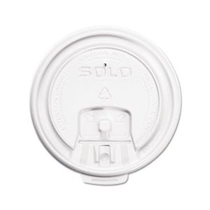 Hot Cup Lids, White, 1000 / Carton