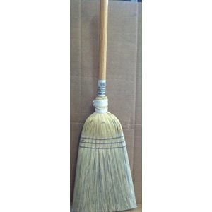 BROOM, CORN SECURITY 56" X 12" SWEEP NO WIRE / NAILS