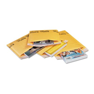 Jiffylite Self Seal Mailer, 10 1 / 2 x 16, Golden Brown