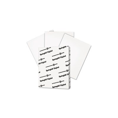 Digital Vellum Bristol White Cover, 67 lb, 8 1 / 2 x 11, White, 250 Sheets / Pack