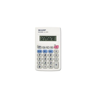 EL233SB Pocket Calculator, 8-Digit LCD