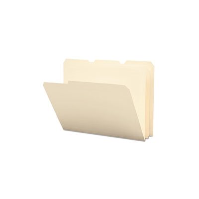 Tear / Moisture-Resist Poly File Folders, 1 / 3 Cut Top Tab, Letter, Manila, 12 / Pack