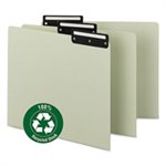 Recycled Tab File Guides, Blank, 1 / 3 Tab, Pressboard, Letter, 50 / Box