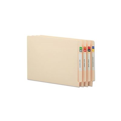 Monthly End Tab File Folder Labels, Assorted Colors, 250 per Month, 3000 / Box