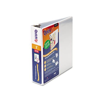 BINDER, QUICKFIT RR, 2", WHITE