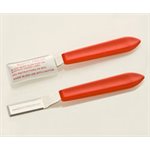 LABEL PEELER, METAL W /  PLASTIC COLORED HANDLE