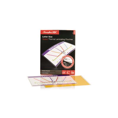 EZUse Thermal Laminating Pouches, 5 mil, 11 1 / 2 x 9, 100 / Box