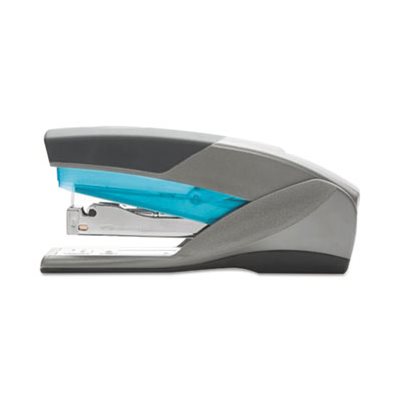 Optima 25 Reduced Effort Stapler, Full Strip, 25-Sheet Capacity, Gray / Blue