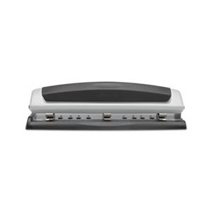 10-Sheet Precision Pro Desktop Two-to-Three-Hole Punch, 9 / 32" Holes