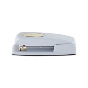 747 Business Full Strip Desk Stapler, 25-Sheet Capacity, Sky Blue