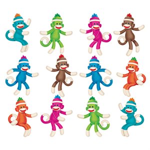 MINI ACCENTS, SOCK MONKEYS