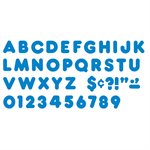 LETTERS, 4" BLUE